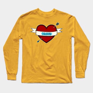 Traditional, Retro tattoo inspired Design That You Can Personalize Long Sleeve T-Shirt